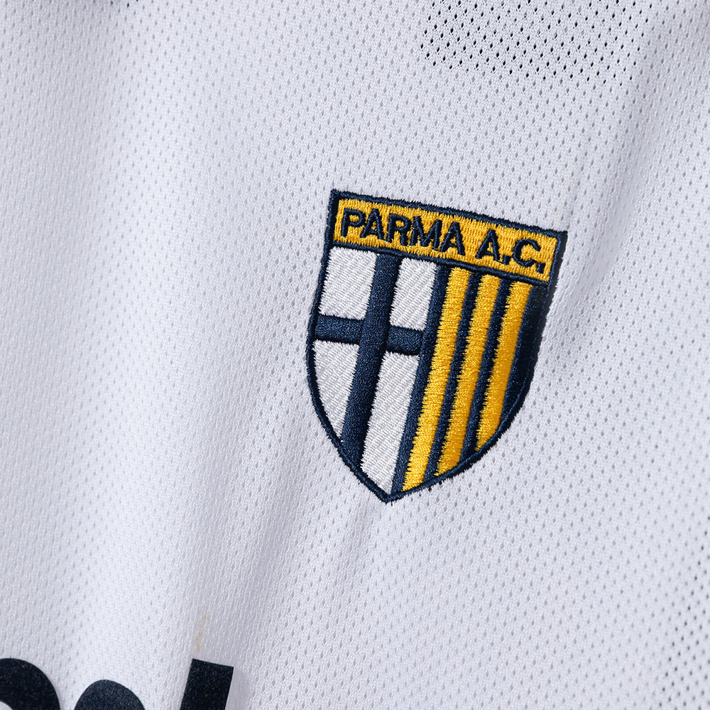 Parma Calcio 2003/04 Away Retro Jersey – Vintage Replica Football Soccer Shirt – S–2XL