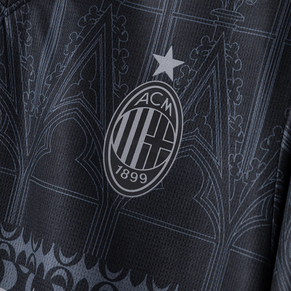 AC Milan 24/25 Collaborative Edition Black Jersey – Replica Football Soccer Shirt – S–4XL