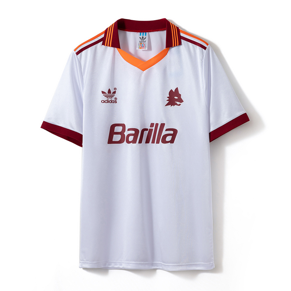 Roma 1992/94 Away Retro Jersey – Vintage Replica Football Soccer Shirt – S–2XL