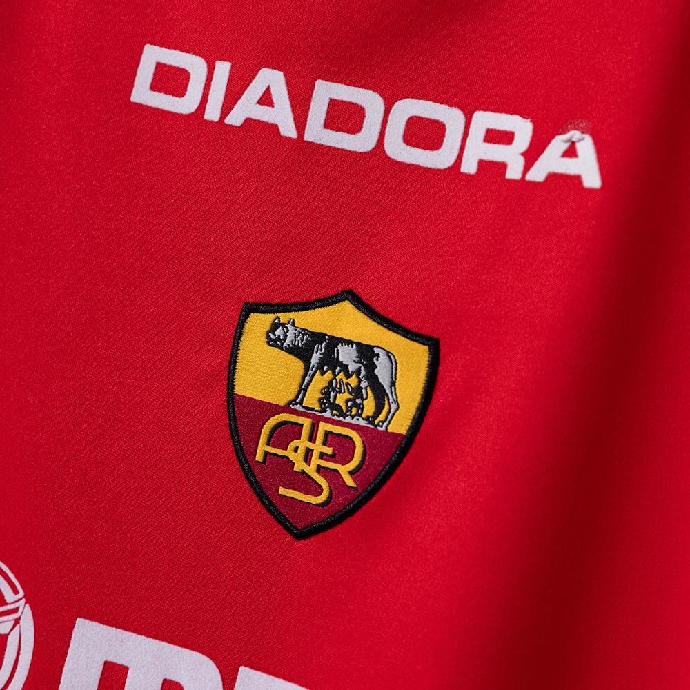 Roma 2004/05 Home Retro Jersey – Vintage Replica Football Soccer Shirt – S–2XL