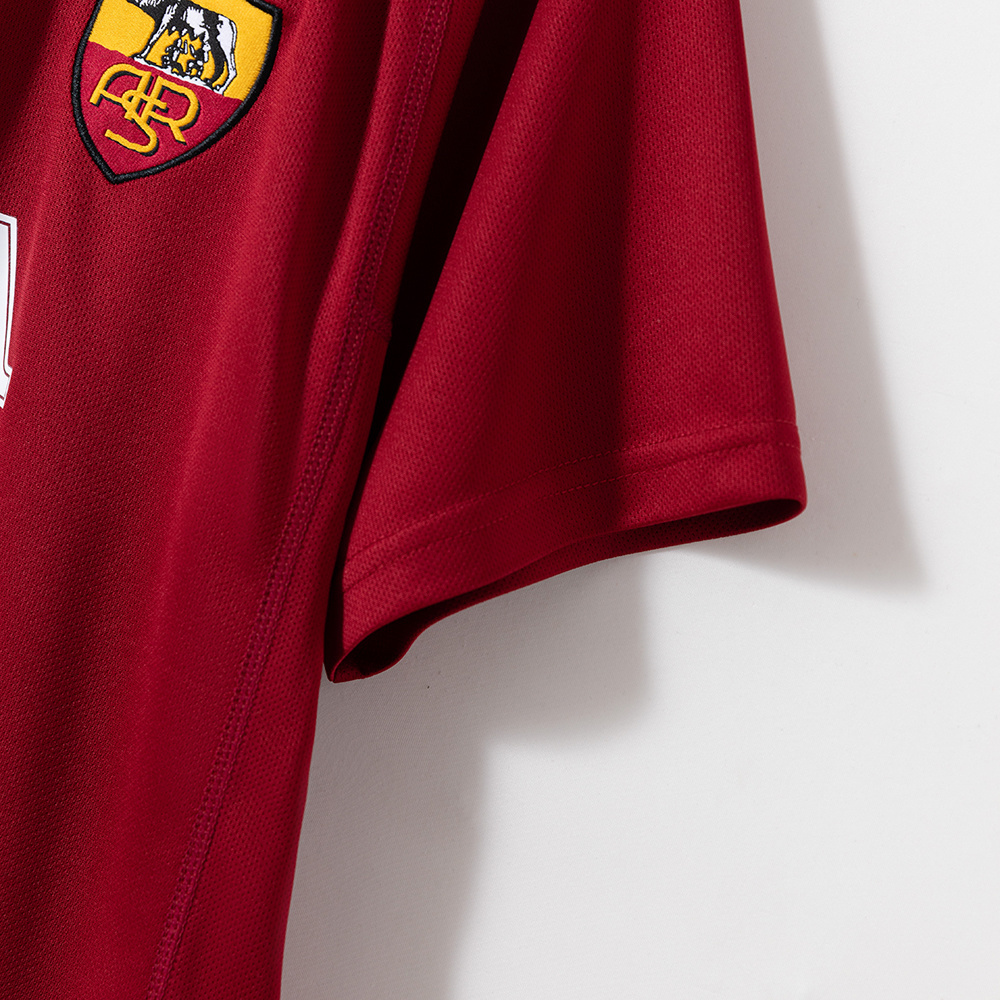 Roma 2000/01 Home Retro Jersey – Vintage Replica Football Soccer Shirt – S–2XL