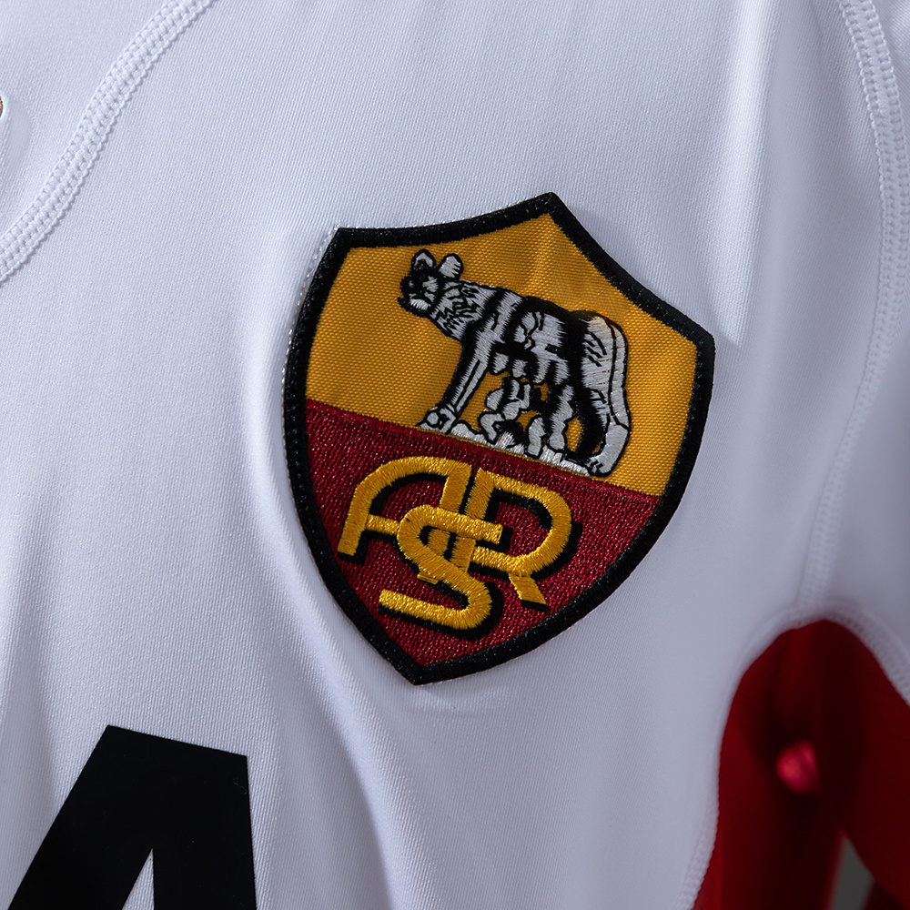 Roma 2001/02 Away Retro Jersey – Vintage Replica Football Soccer Shirt – S–XXL