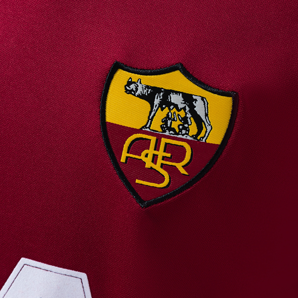 Roma 1998/99 Home Long Sleeve Retro Jersey – Vintage Replica Football Soccer Shirt – S–XXL