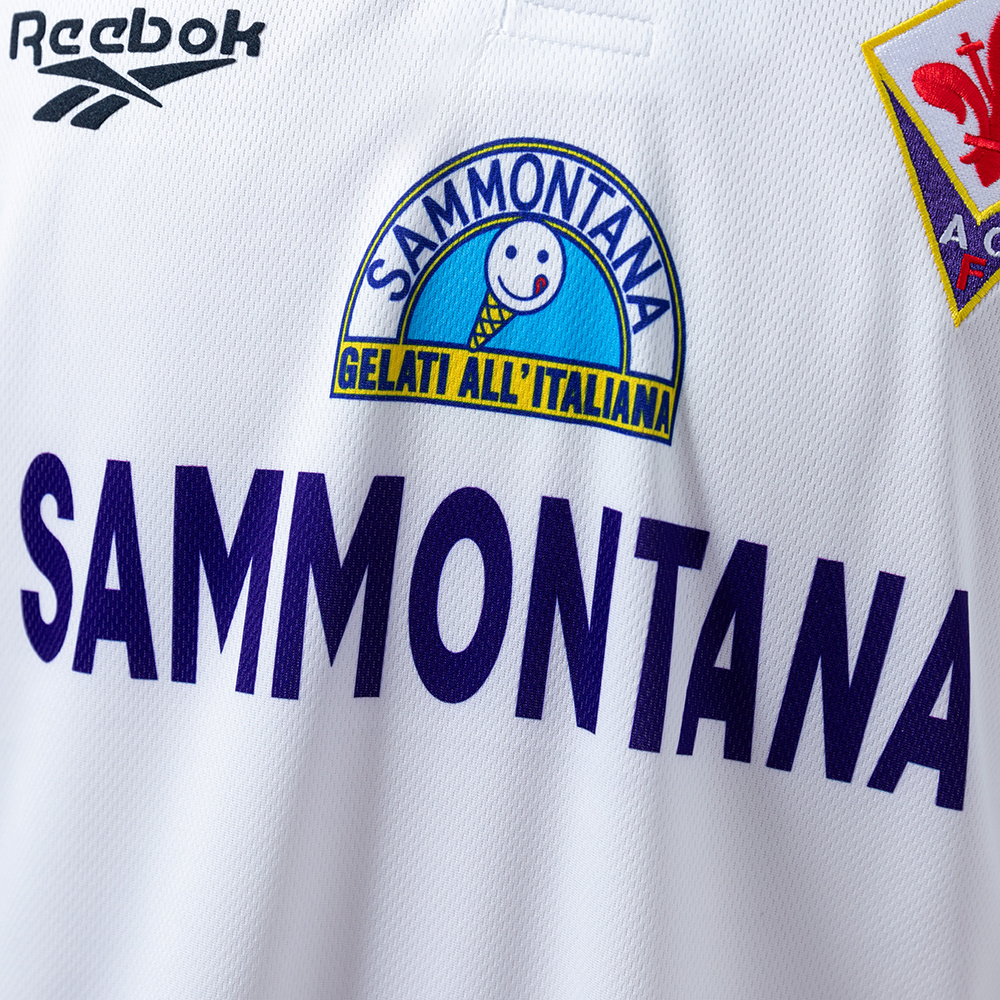 Fiorentina 1995/96 Away Retro Jersey – Vintage Replica Football Soccer Shirt – S–XXL