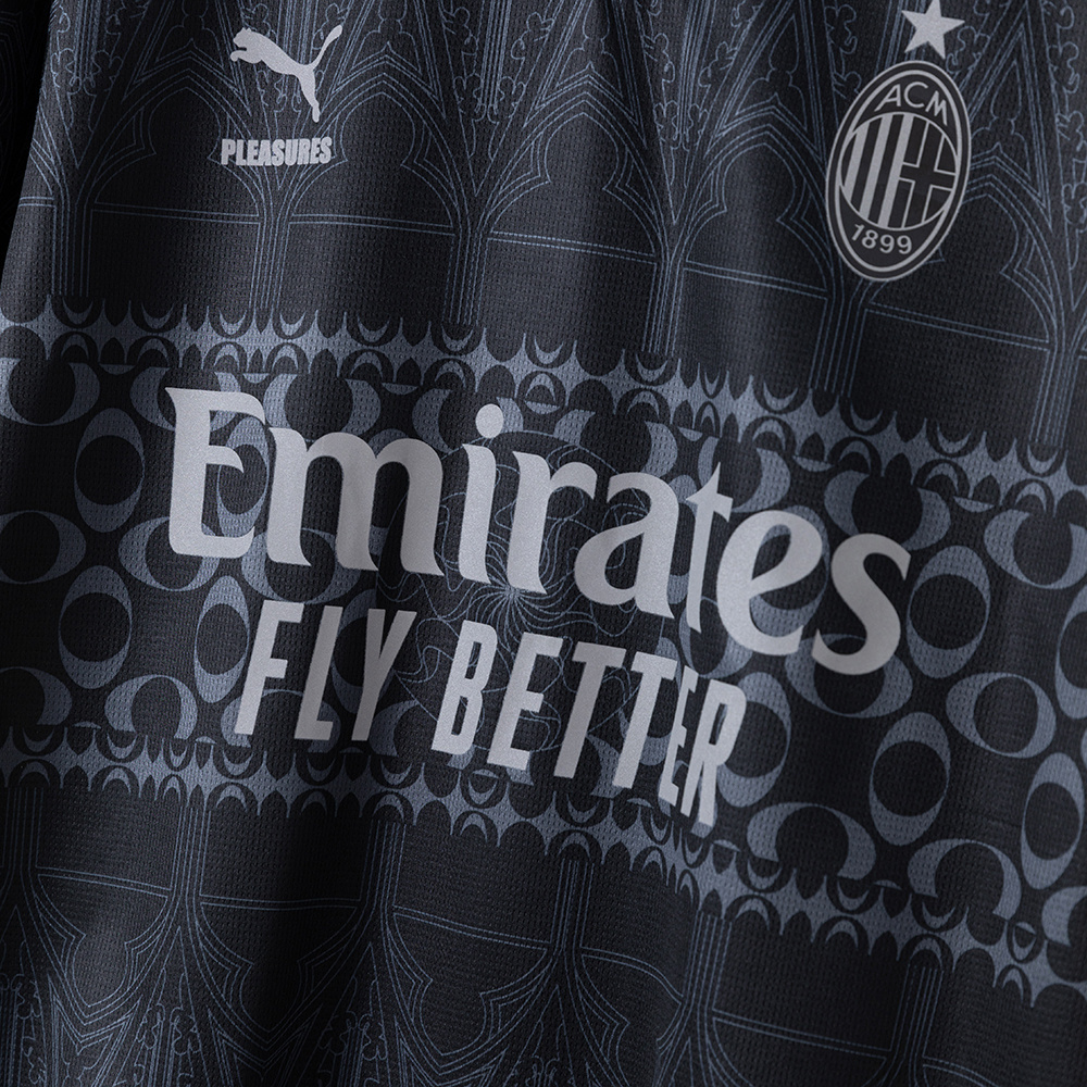 AC Milan 24/25 Collaborative Edition Black Jersey – Replica Football Soccer Shirt – S–4XL