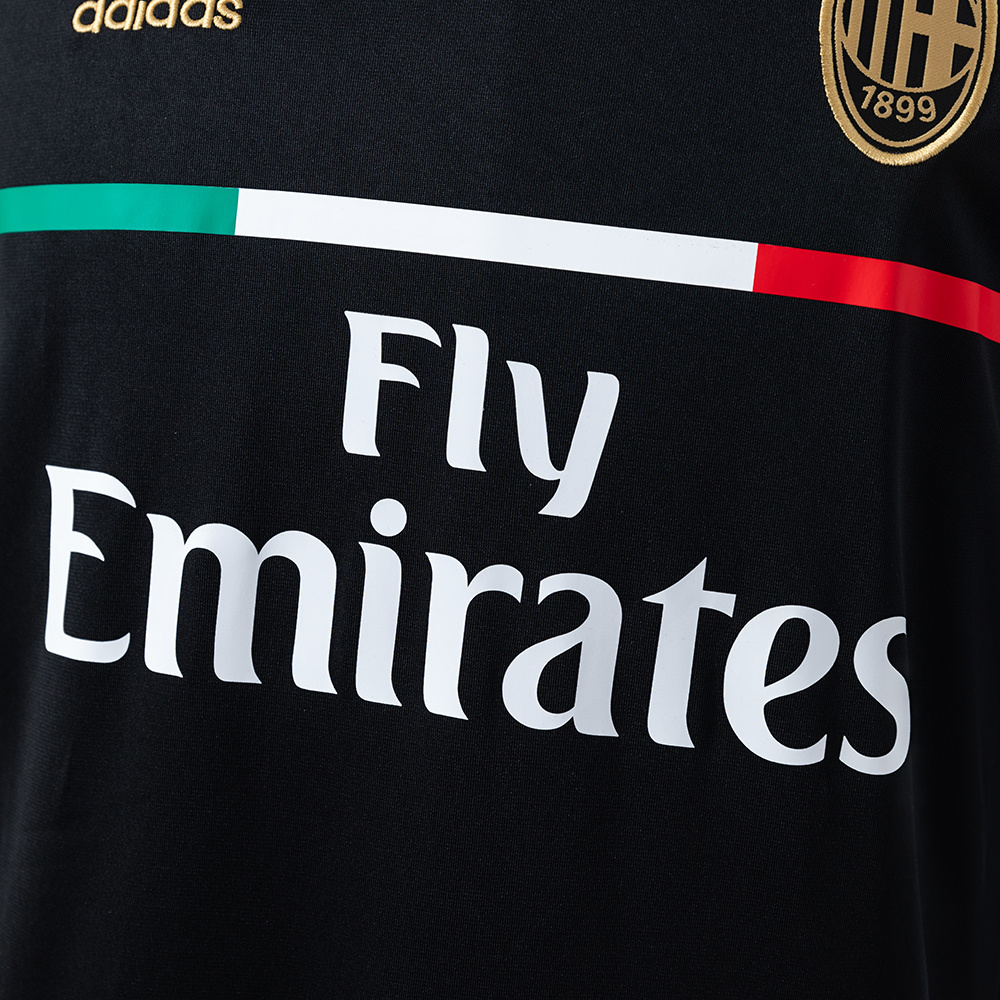 AC Milan 2011/12 Away Retro Jersey – Vintage Replica Football Soccer Shirt – S–XXL