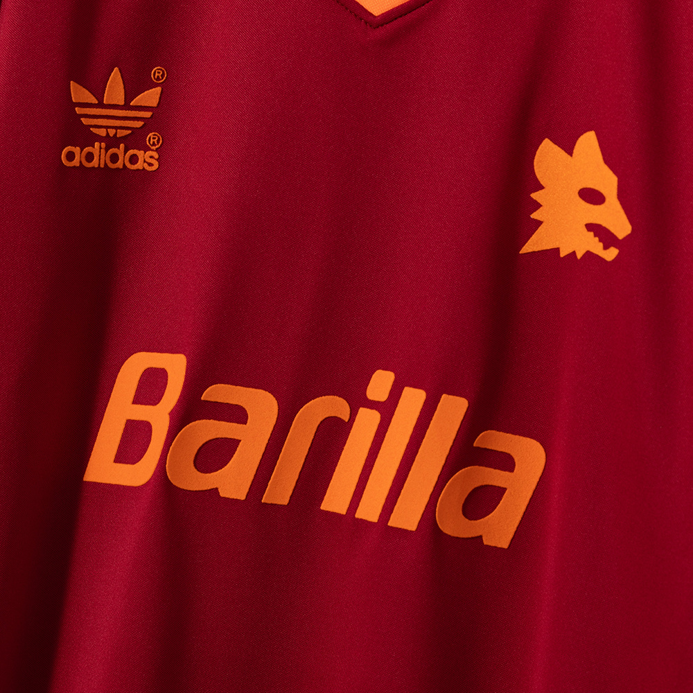 Roma 1992/94 Home Retro Jersey – Vintage Replica Football Soccer Shirt – S–2XL