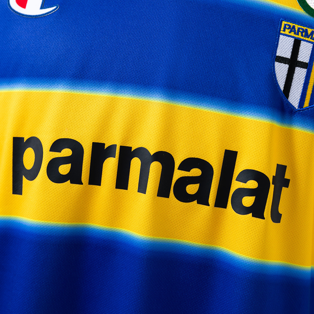 Parma Calcio 1999/00 Home Retro Jersey – Vintage Replica Football Soccer Shirt – S–XXL