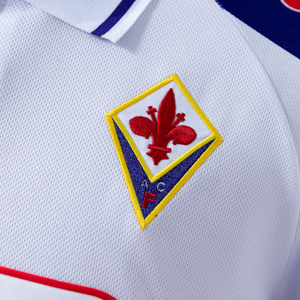 Fiorentina 1998/99 Away Retro Jersey – Vintage Replica Football Soccer Shirt – S–XXL