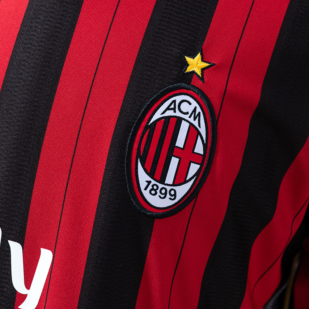 AC Milan 2013/14 Home Retro Jersey – Vintage Replica Football Soccer Shirt – S–XXL