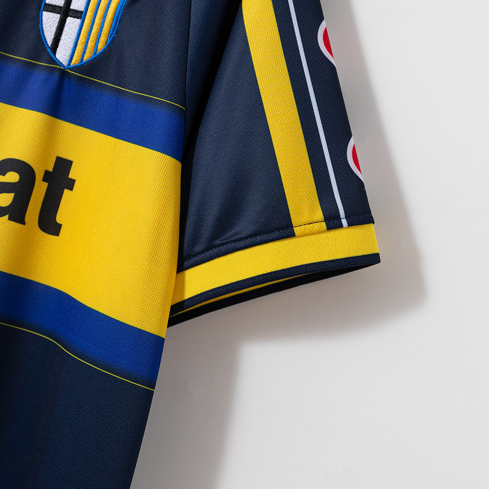 Parma Calcio 1999/00 Away Retro Jersey – Vintage Replica Football Soccer Shirt – S–2XL