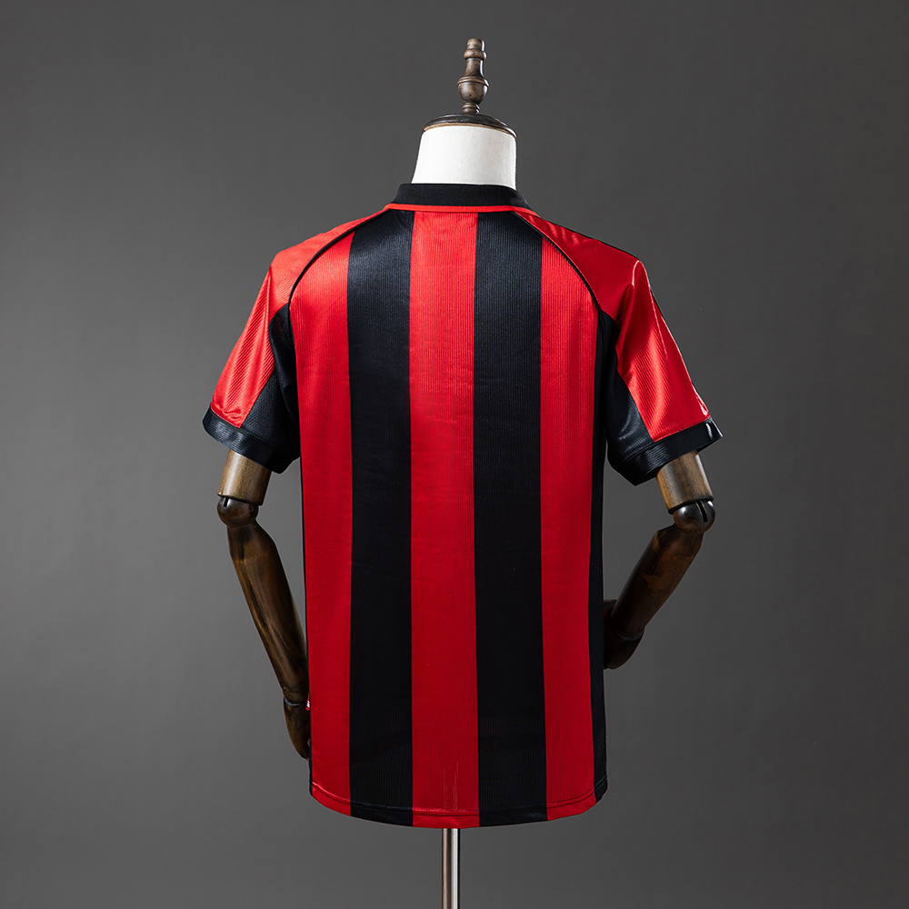 AC Milan 1998/99 Second Away Retro Jersey – Vintage Replica Football Soccer Shirt – S–XXL