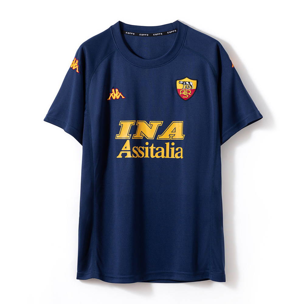 Roma 2000/01 Second Away Retro Jersey – Vintage Replica Football Soccer Shirt – S–2XL