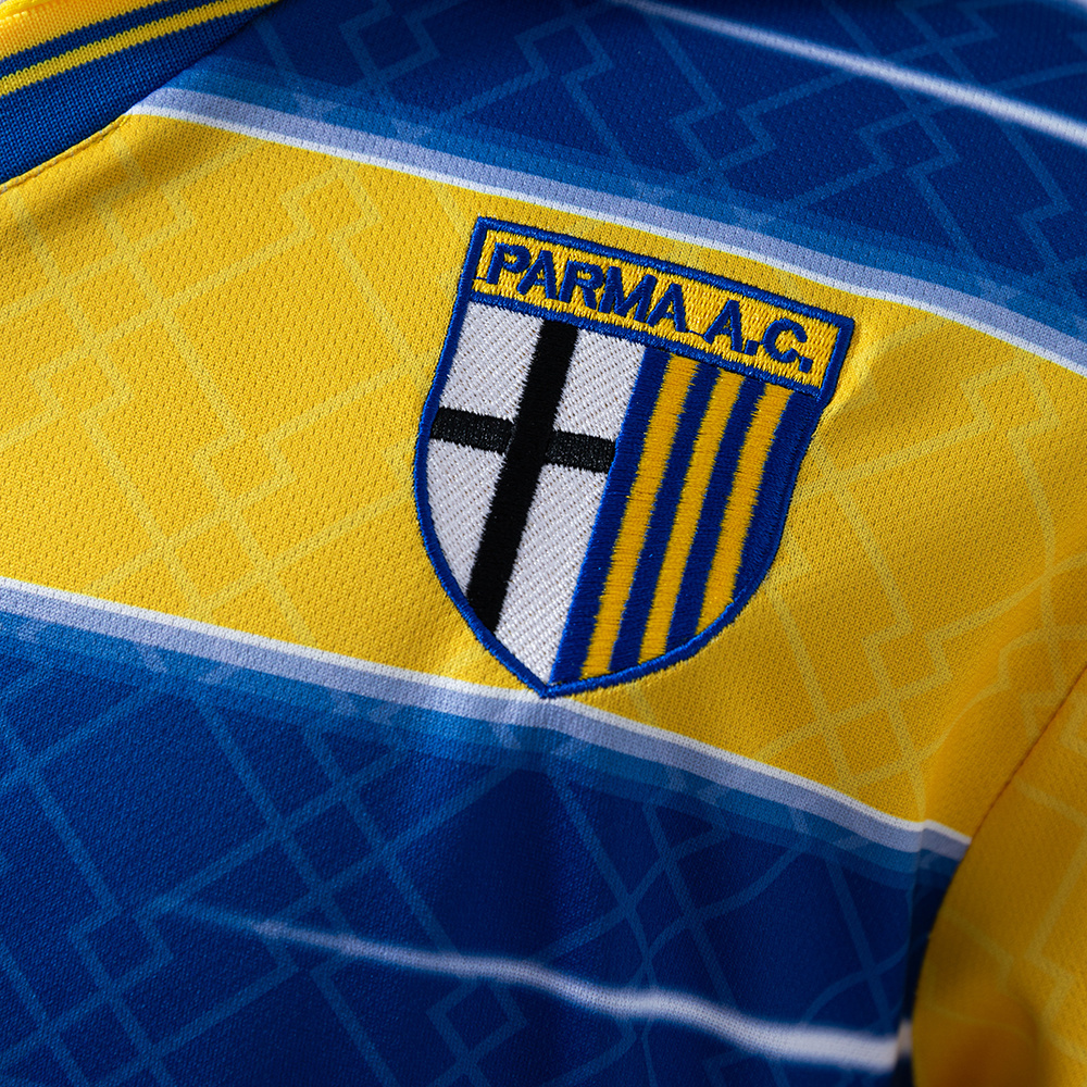 Parma Calcio 1998/99 Home Long Sleeve Retro Jersey – Vintage Replica Football Soccer Shirt – S–XXL