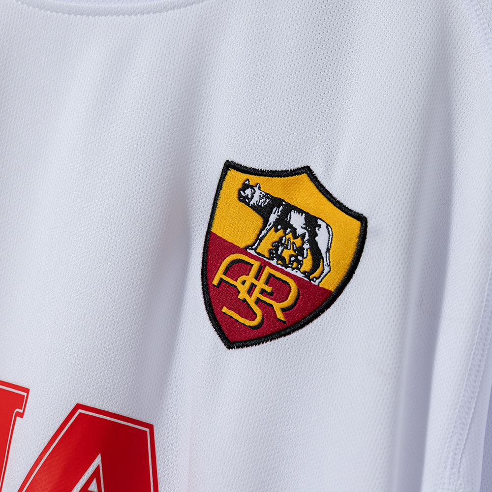 Roma 2000/01 Away Retro Jersey – Vintage Replica Football Soccer Shirt – S–2XL