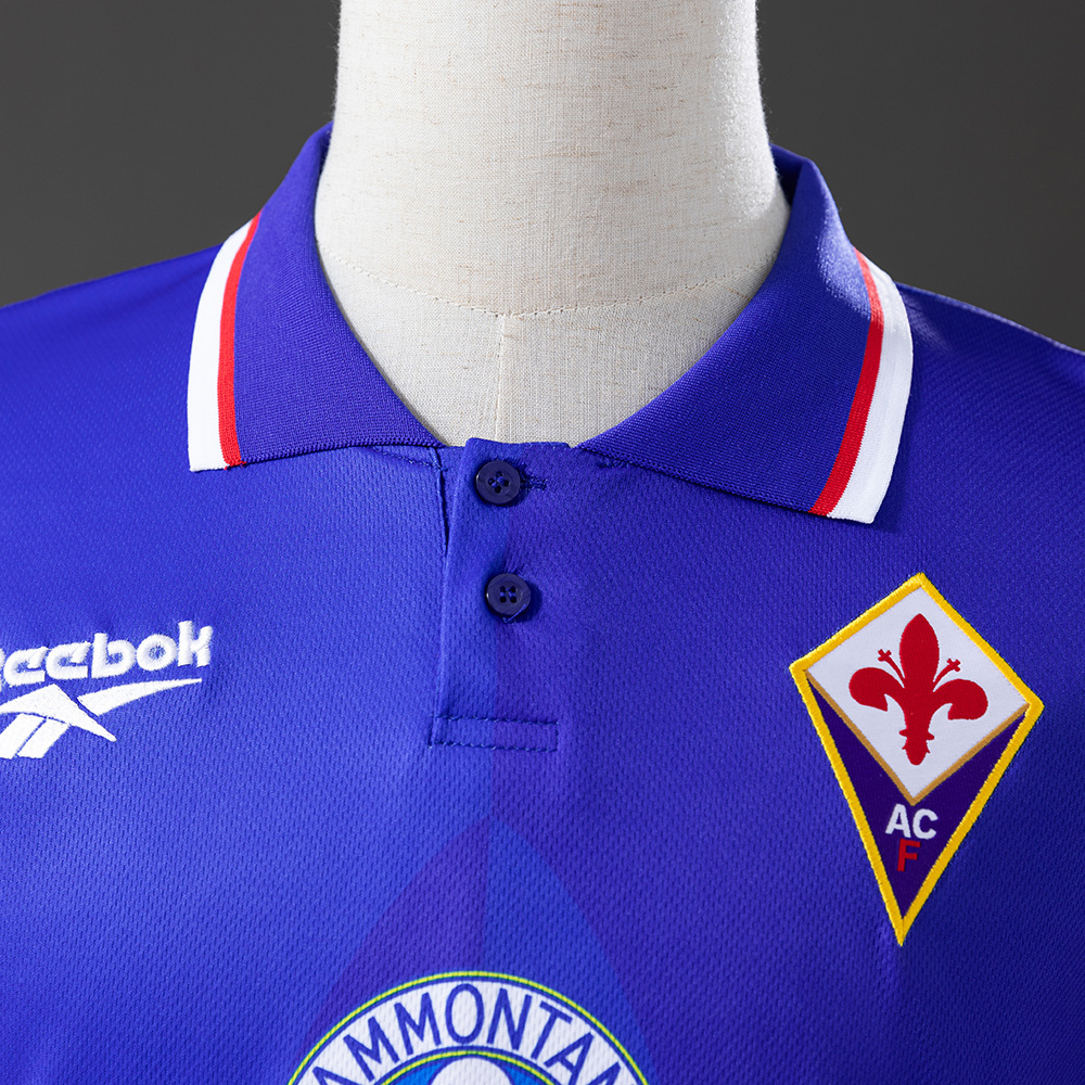 Fiorentina 1995/96 Home Retro Jersey – Vintage Replica Football Soccer Shirt – S–XXL