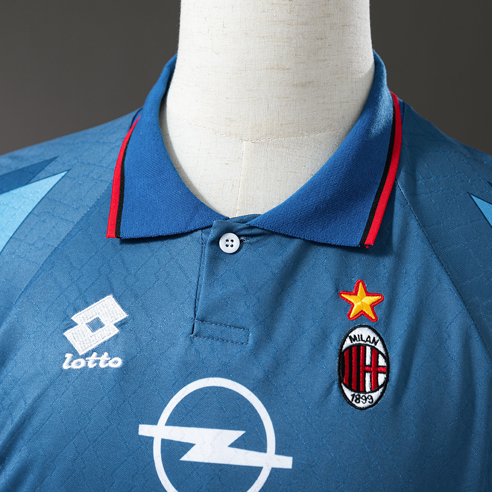AC Milan 1995/96 Third Away Retro Jersey – Vintage Replica Football Soccer Shirt – S–XXL