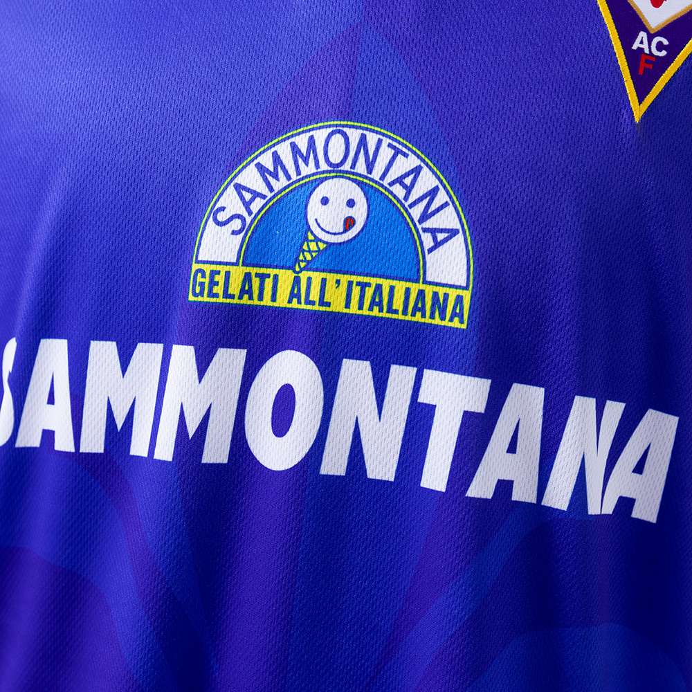 Fiorentina 1995/96 Home Retro Jersey – Vintage Replica Football Soccer Shirt – S–XXL