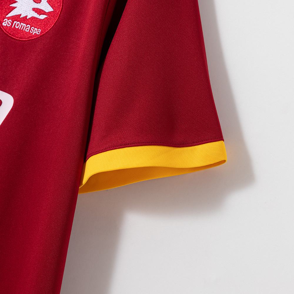 Roma 1989/90 Home Retro Jersey – Vintage Replica Football Soccer Shirt – S–2XL