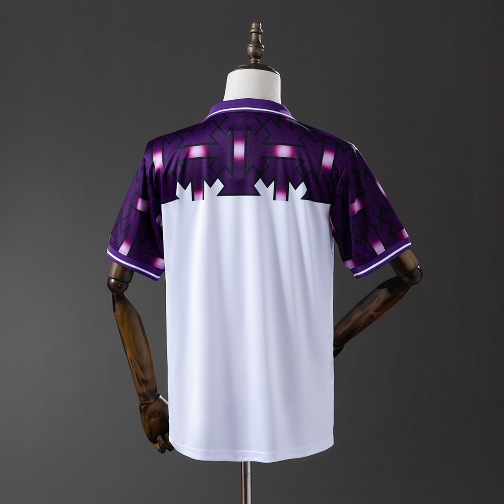 Fiorentina 1992/93 Away Retro Jersey – Vintage Replica Football Soccer Shirt – S–XXL