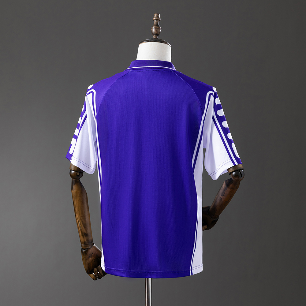 Fiorentina 1999/00 Home Retro Jersey – Vintage Replica Football Soccer Shirt – S–XXL