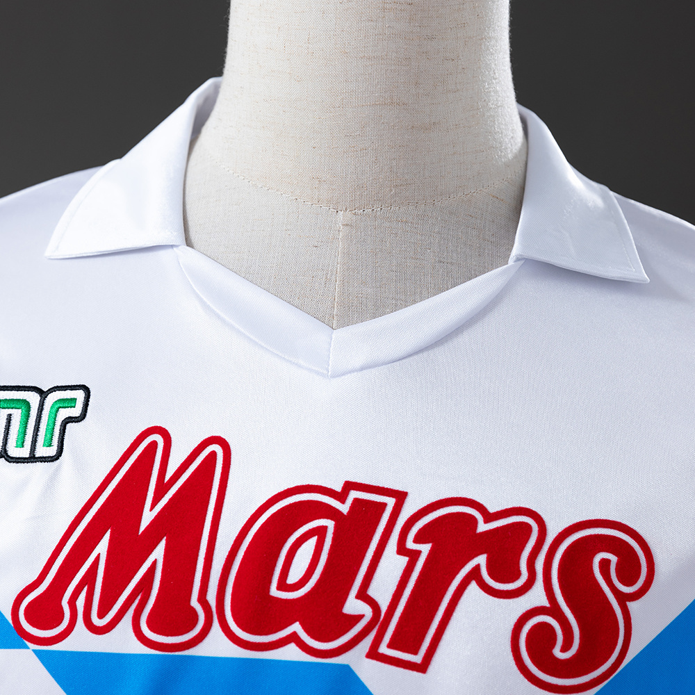 Napoli 1988/89 Away Retro Jersey – Vintage Replica Football Soccer Shirt – S–XXL