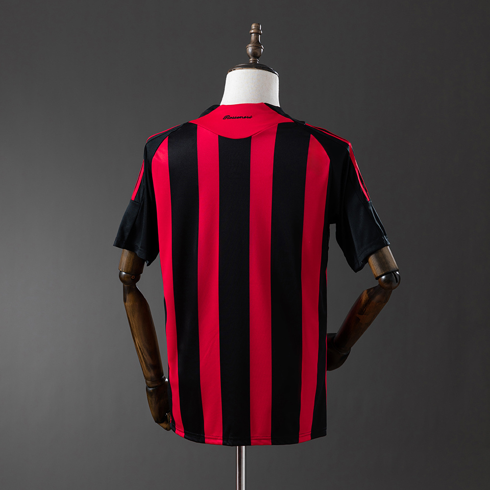 AC Milan 2008/09 Home Retro Jersey – Vintage Replica Football Soccer Shirt – S–XXL