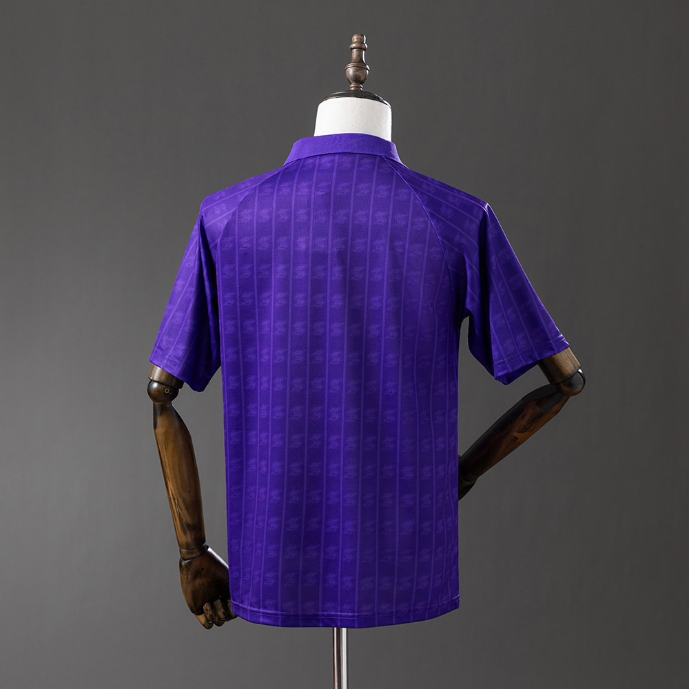 Fiorentina 1989/90 Home Retro Jersey – Vintage Replica Football Soccer Shirt – S–XXL