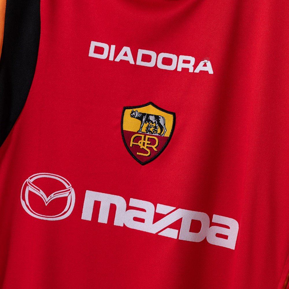 Roma 2004/05 Home Retro Jersey – Vintage Replica Football Soccer Shirt – S–2XL