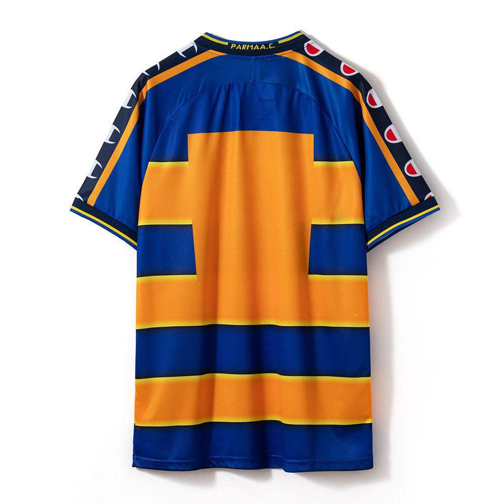 Parma Calcio 2001/02 Home Retro Jersey – Vintage Replica Football Soccer Shirt – S–2XL