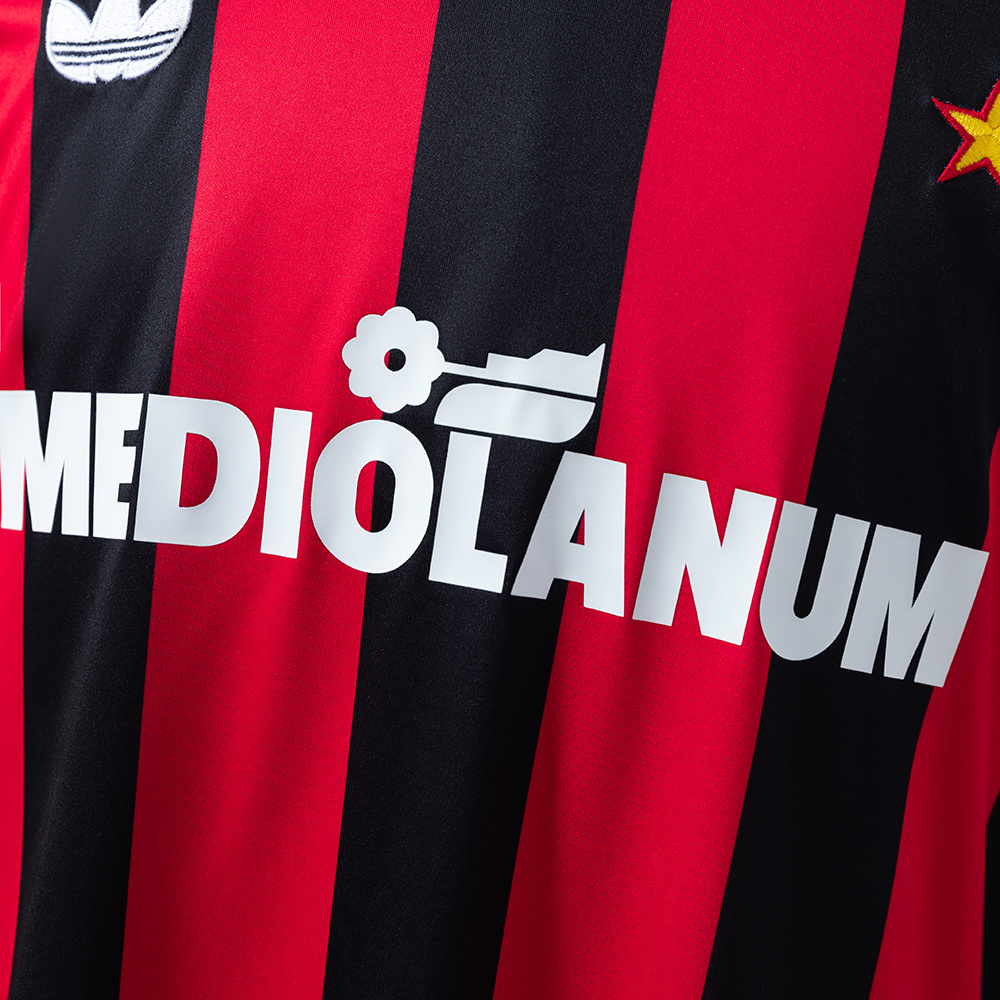 AC Milan 1991/92 Home Retro Jersey – Vintage Replica Football Soccer Shirt – Size S–XXL