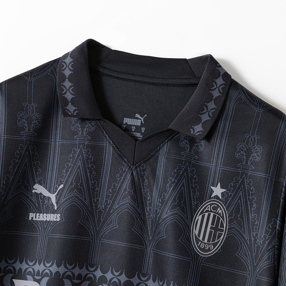 AC Milan 24/25 Collaborative Edition Black Jersey – Replica Football Soccer Shirt – S–4XL