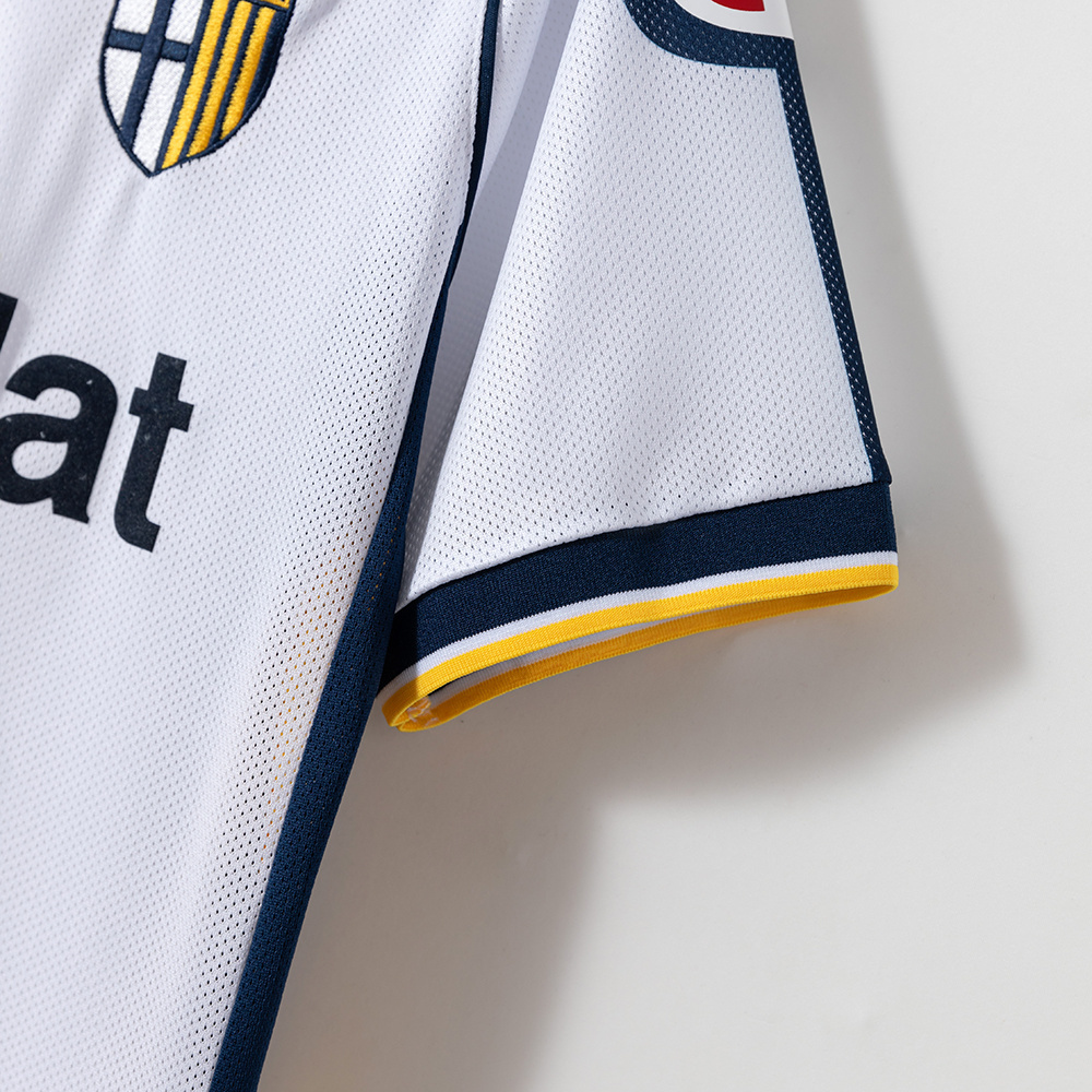 Parma Calcio 2003/04 Away Retro Jersey – Vintage Replica Football Soccer Shirt – S–2XL
