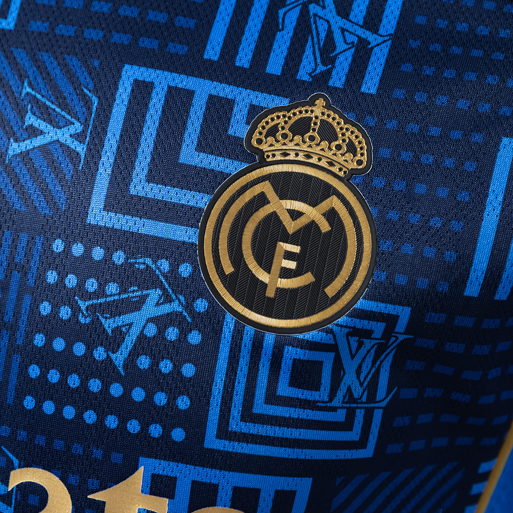 Real Madrid Collaboration-LV Player Version Jersey – Replica Football Soccer Shirt – S–3XL