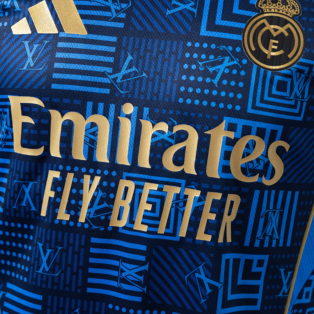 Real Madrid Collaboration-LV Player Version Jersey – Replica Football Soccer Shirt – S–3XL