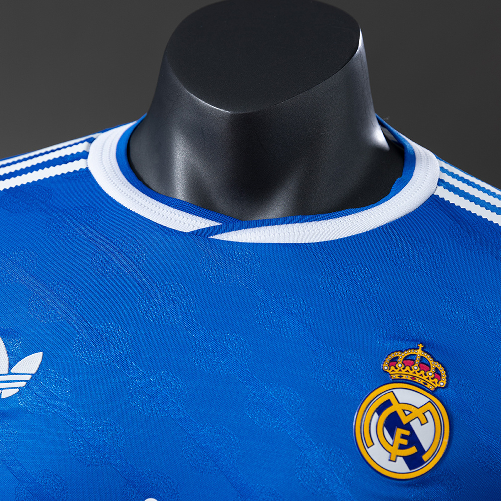 Real Madrid 25/26 Player Version Third Away Long Sleeve Jersey – Replica Football Soccer Shirt – S–3XL