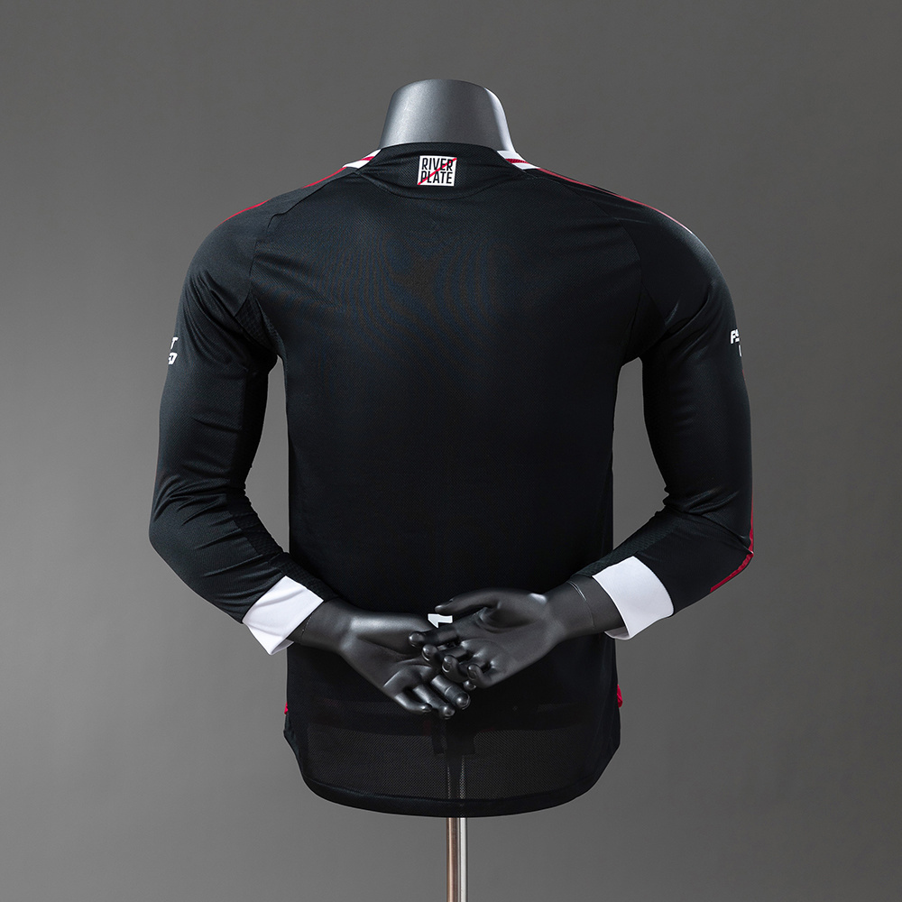 River Plate 25/26 Player Version Away Long Sleeve Jersey – Replica Football Soccer Shirt – S–4XL