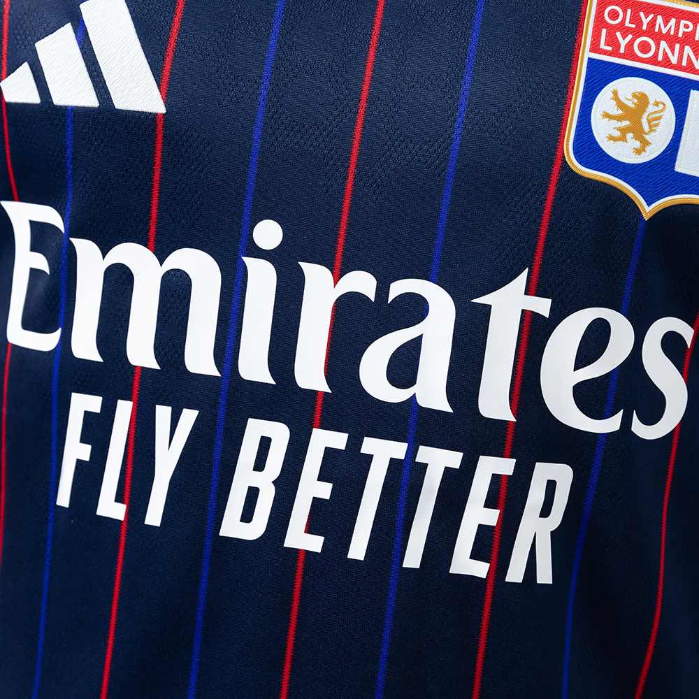 Olympique Lyonnais 25/26 Player Version Away Jersey – Replica Football Soccer Shirt – S–3XL