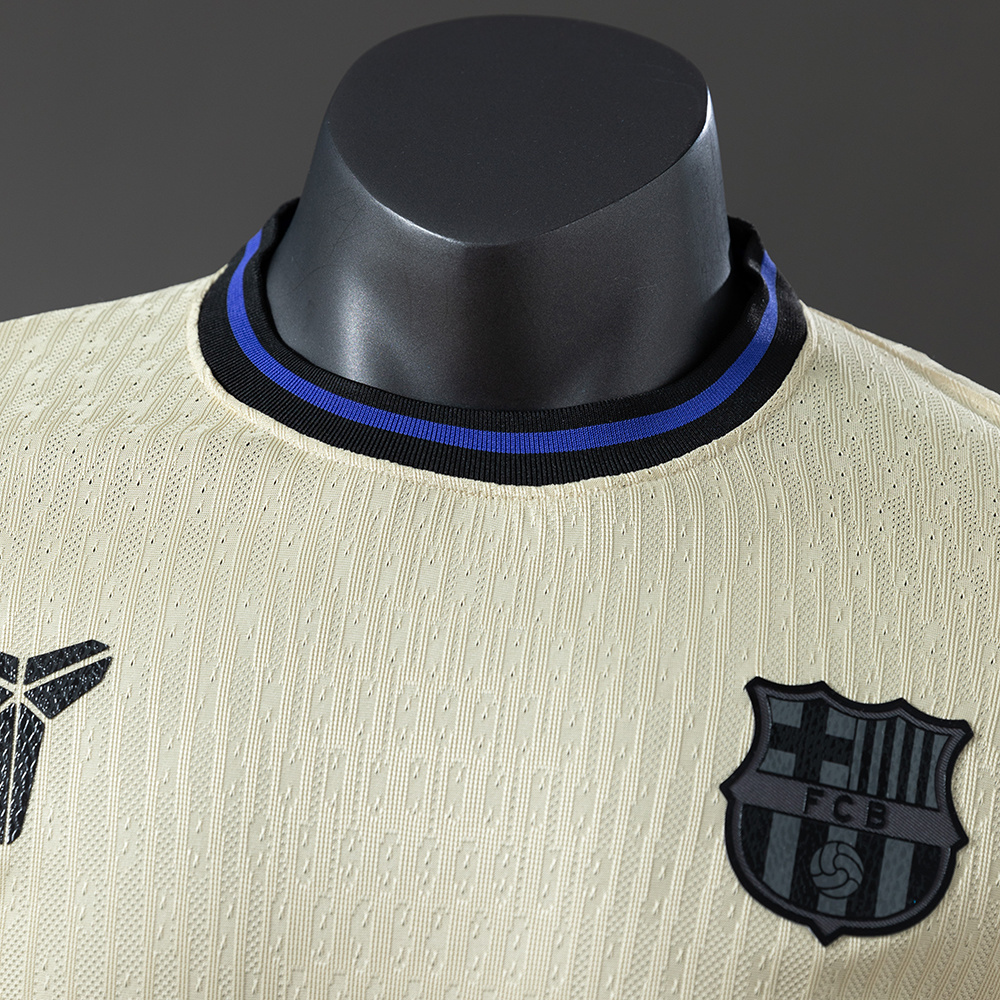 Barcelona 25/26 Player Version Away Long Sleeve Jersey – Replica Football Soccer Shirt – S–3XL