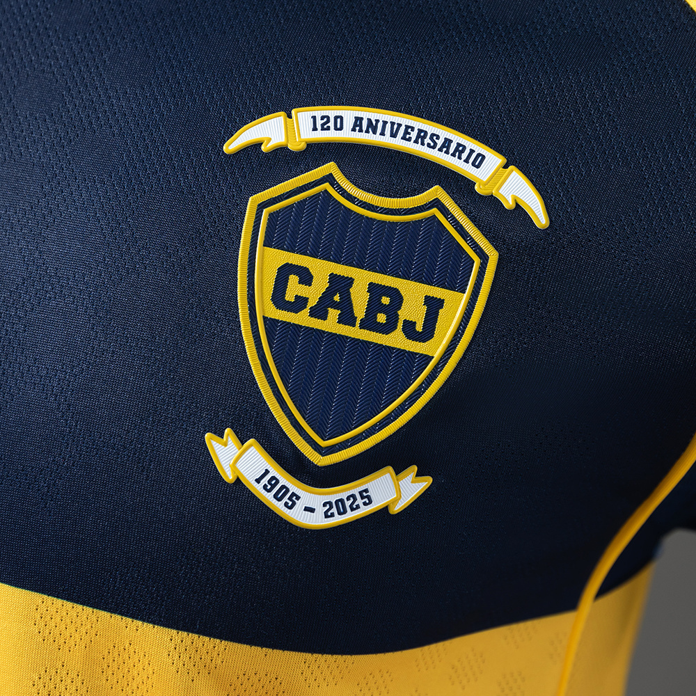 Boca Juniors 25/26 Player Version Home Long Sleeve Jersey – Replica Football Soccer Shirt – S–4XL