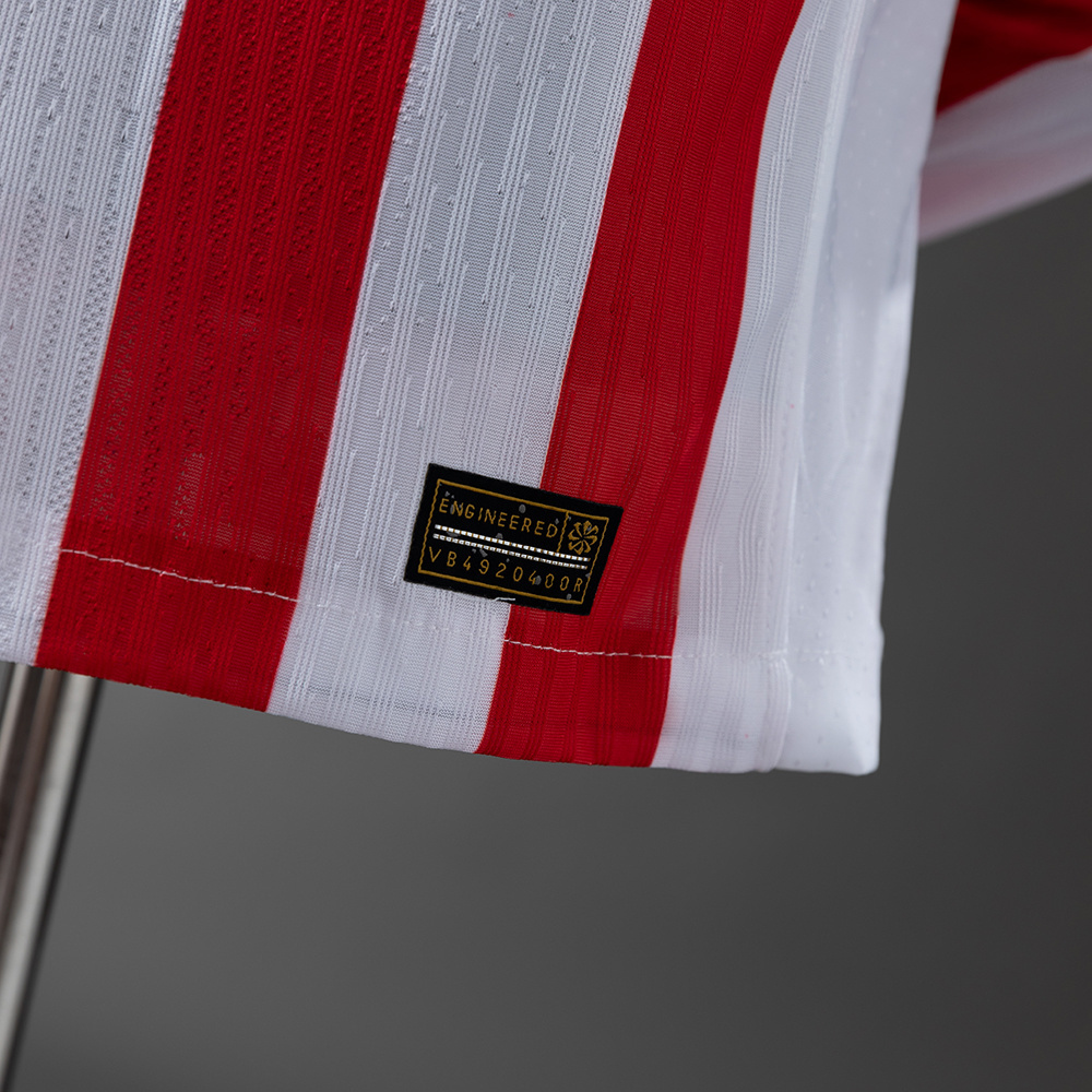 Atletico Madrid 25/26 Home Player Version Long Sleeve Jersey – Replica Football Soccer Shirt – Size S–2XL