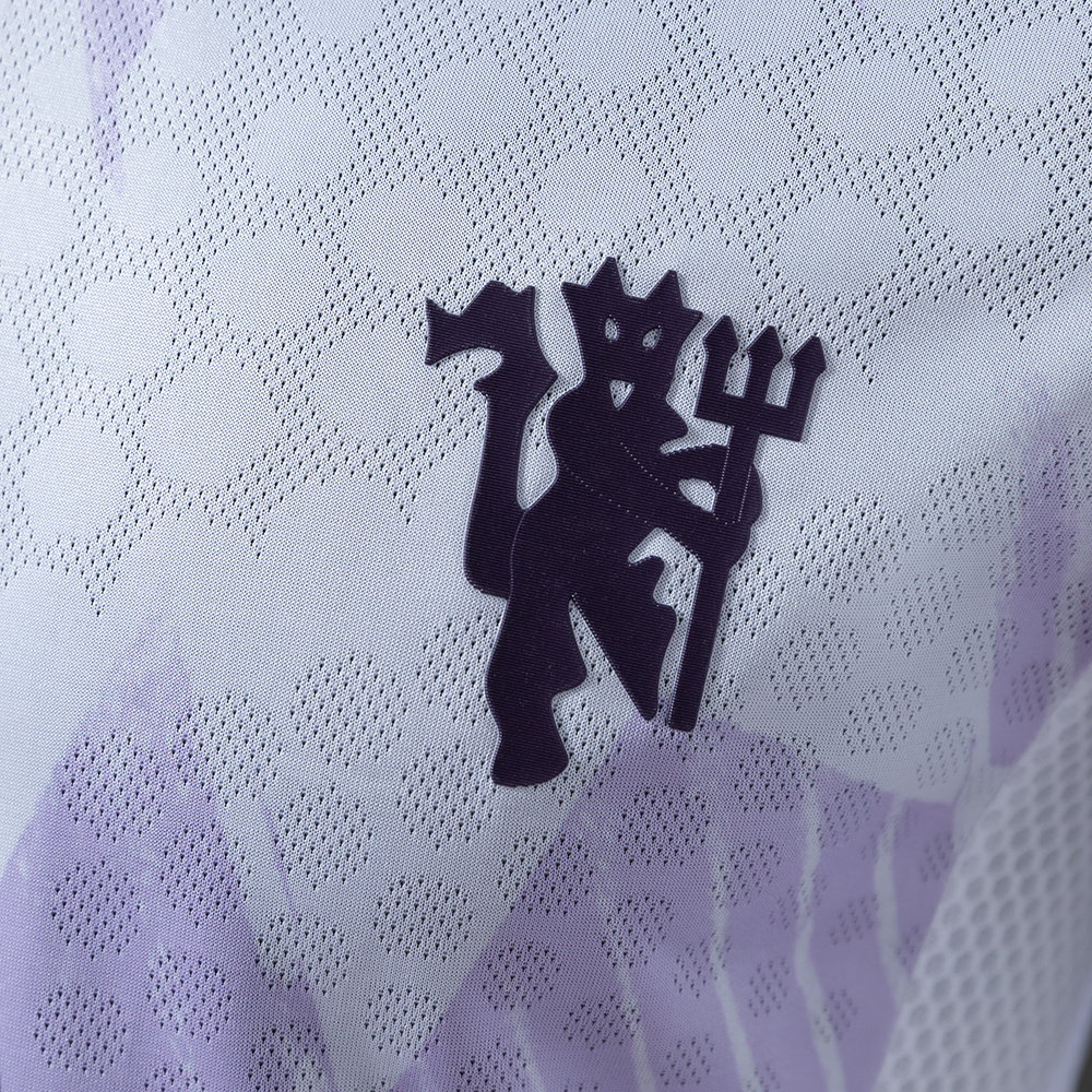 Manchester United 25/26 Player Version Away Long Sleeve Jersey – Replica Football Soccer Shirt – S–3XL