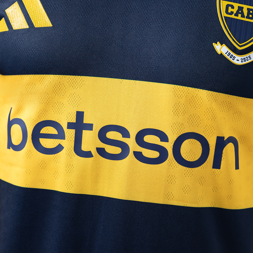 Boca Juniors 25/26 Player Version Home Long Sleeve Jersey – Replica Football Soccer Shirt – S–4XL