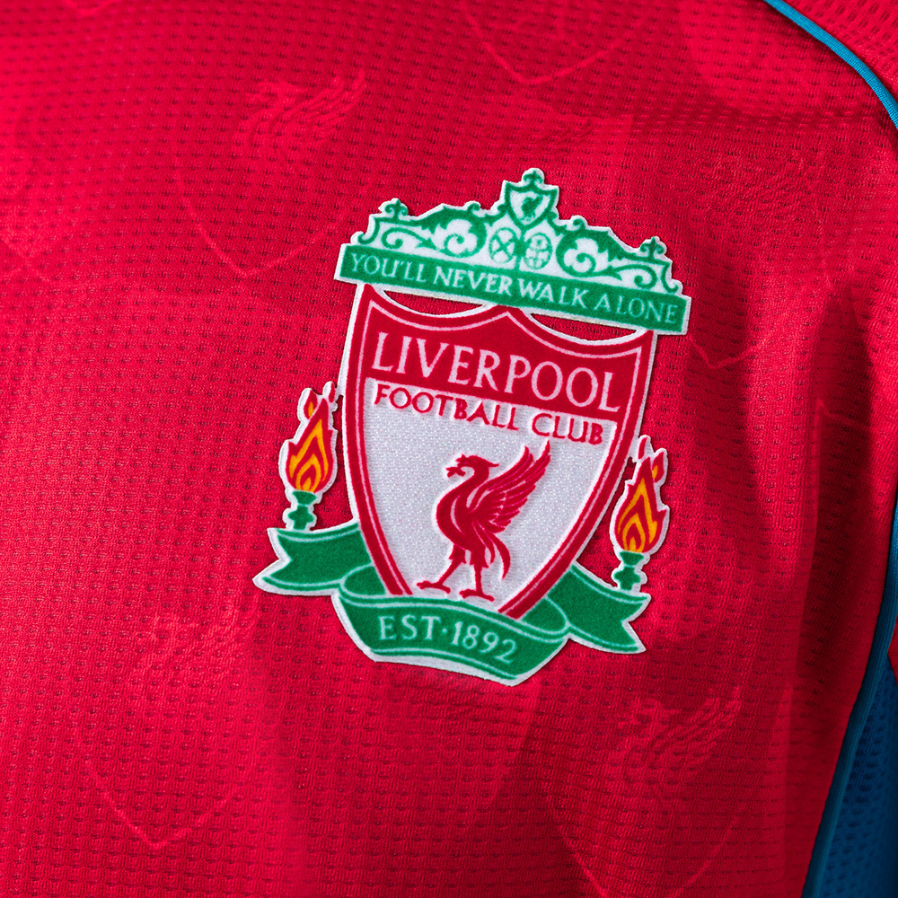 Liverpool 25/26 Team Logo Totem Special Edition Retro Player Version Jersey – Vintage Replica Football Soccer Shirt – S–3XL