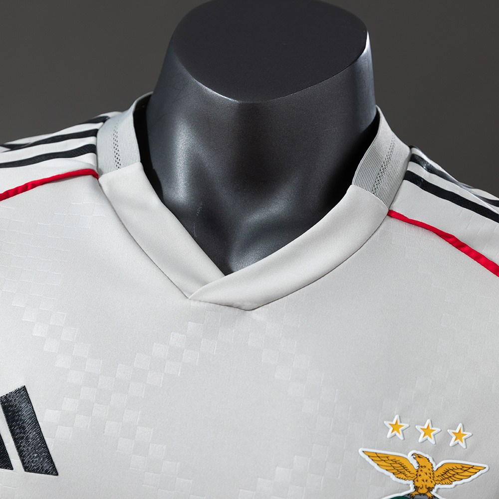 Benfica 25/26 Player Version Beige Away Jersey – Replica Football Soccer Shirt – S–3XL