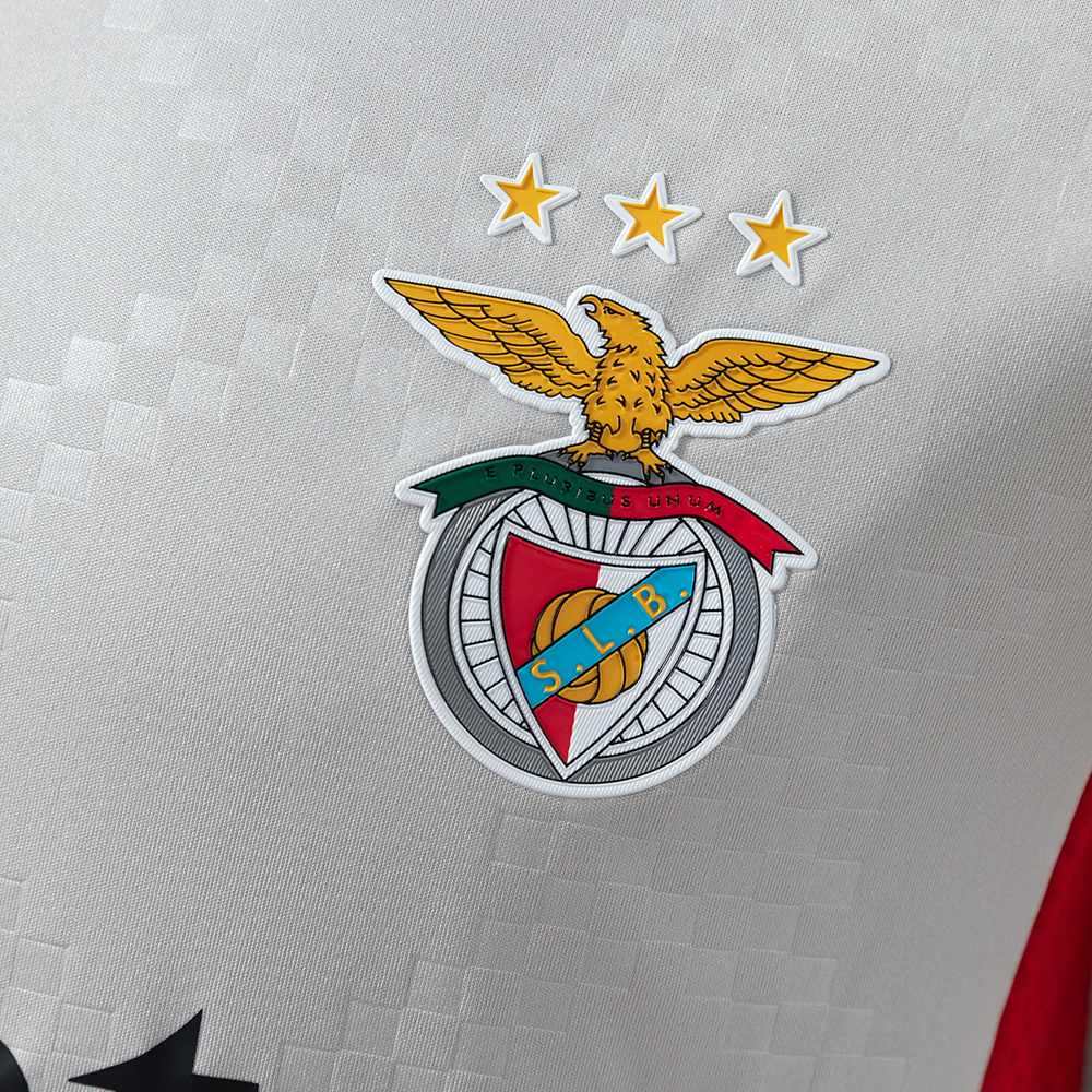 Benfica 25/26 Player Version Beige Away Jersey – Replica Football Soccer Shirt – S–3XL