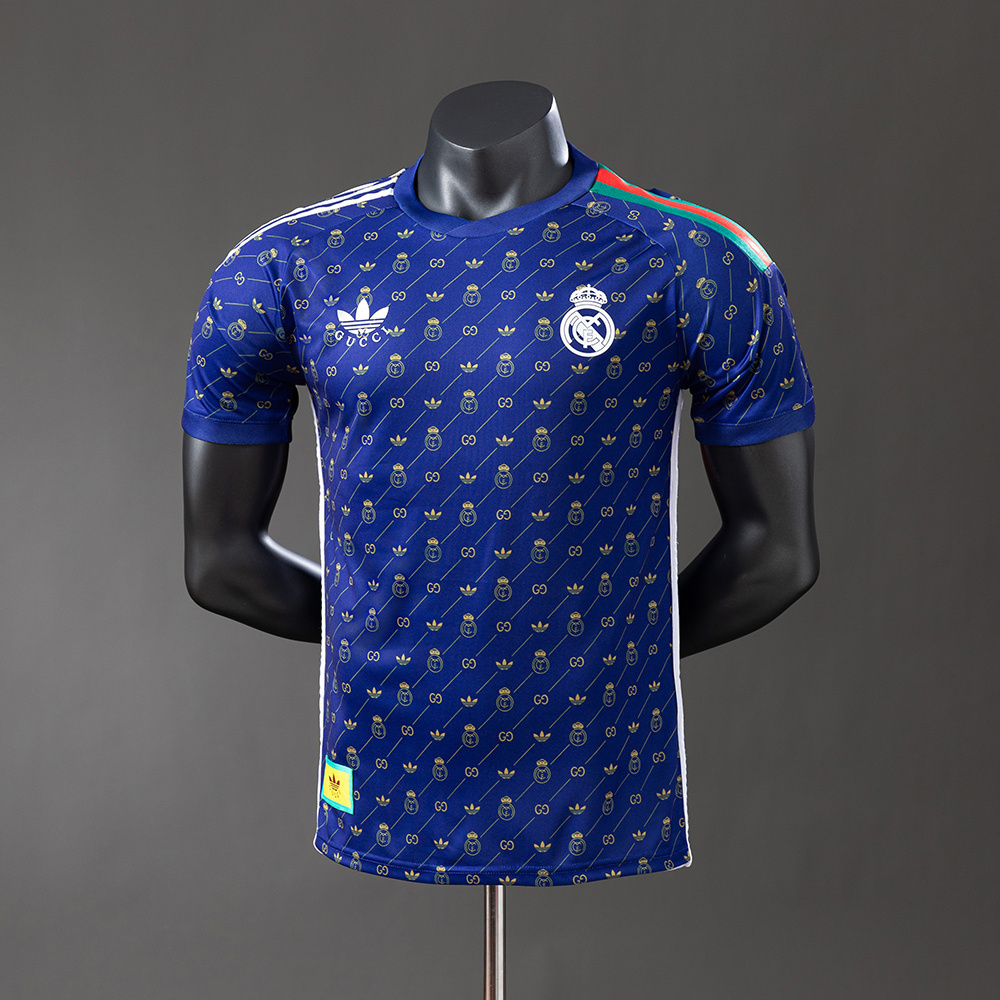 Real Madrid 25/26 Co-branded Player Version Jersey – Replica Football Soccer Shirt – S–3XL