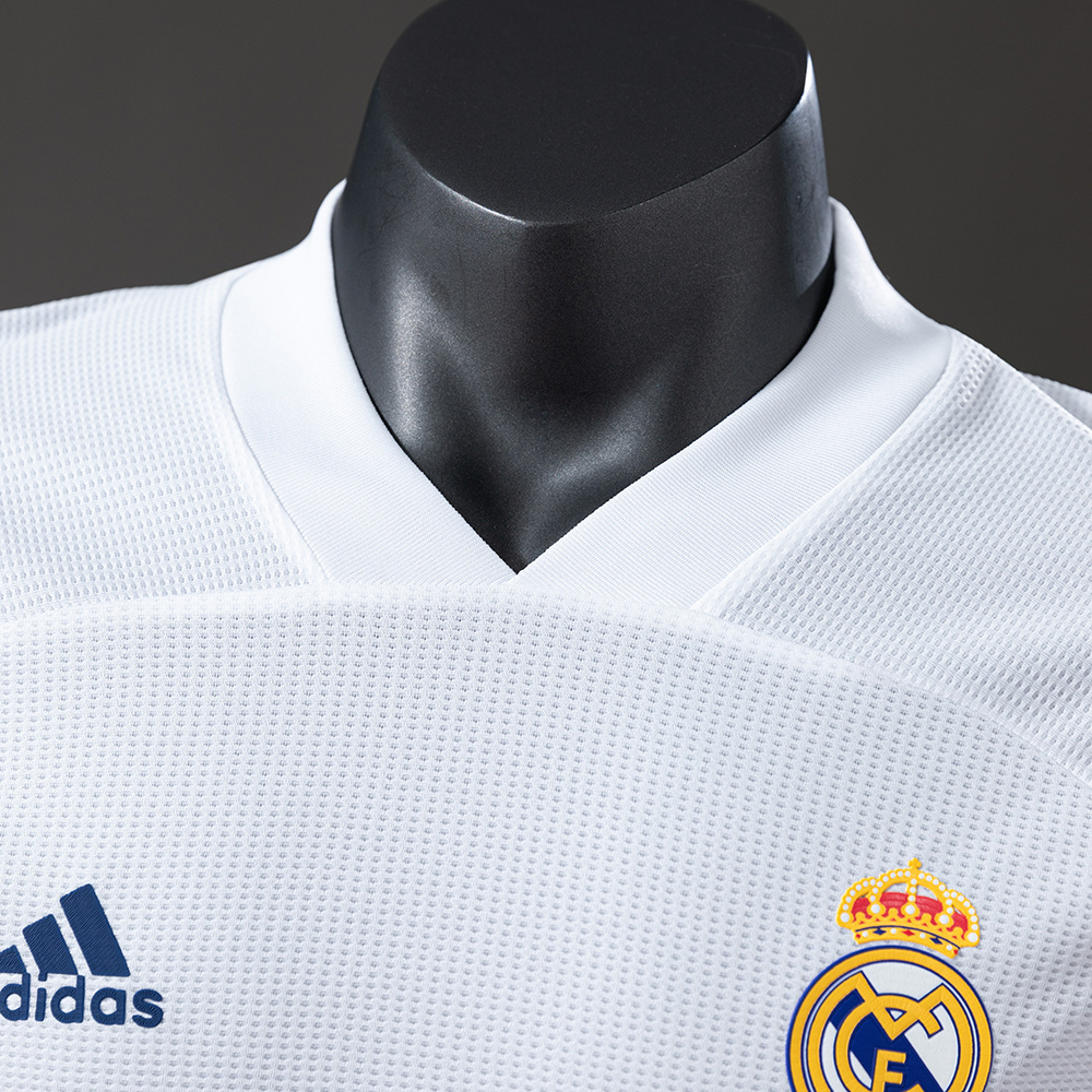 Real Madrid 2020/21 Player Version Retro Home Jersey – Vintage Replica Football Soccer Shirt – S–3XL