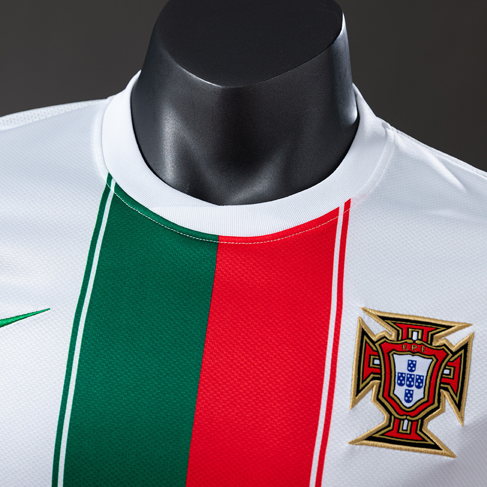 Portugal 2010 Player Version Retro Away Jersey – Vintage Replica Football Soccer Shirt – S–3XL