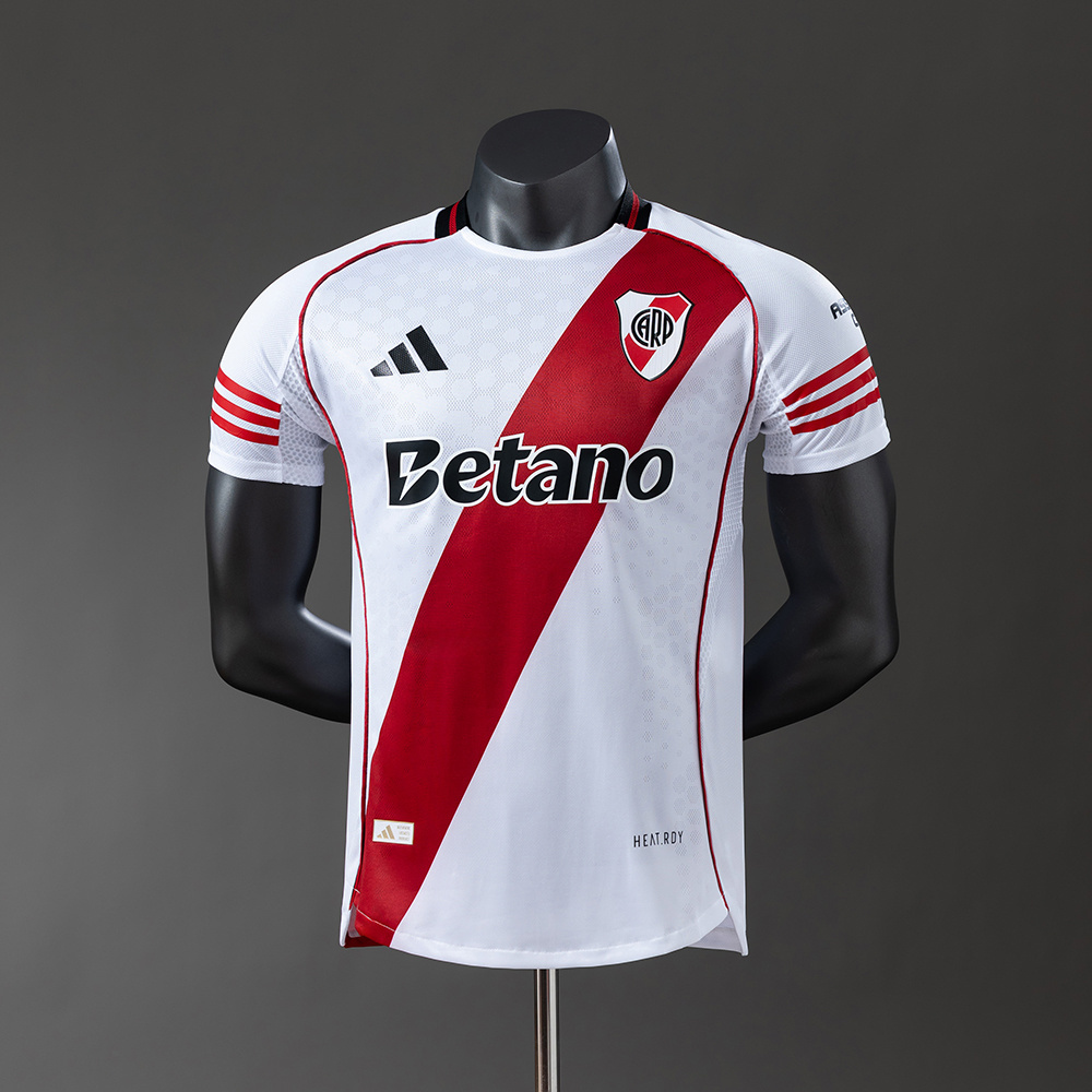 River Plate 25/26 Player Version Home Jersey – Replica Football Soccer Shirt – S–3XL